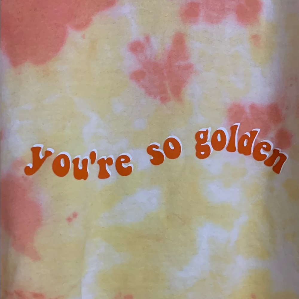 Live and Dye Sweatshirt - Orange and Yellow - Picture 2 of 2